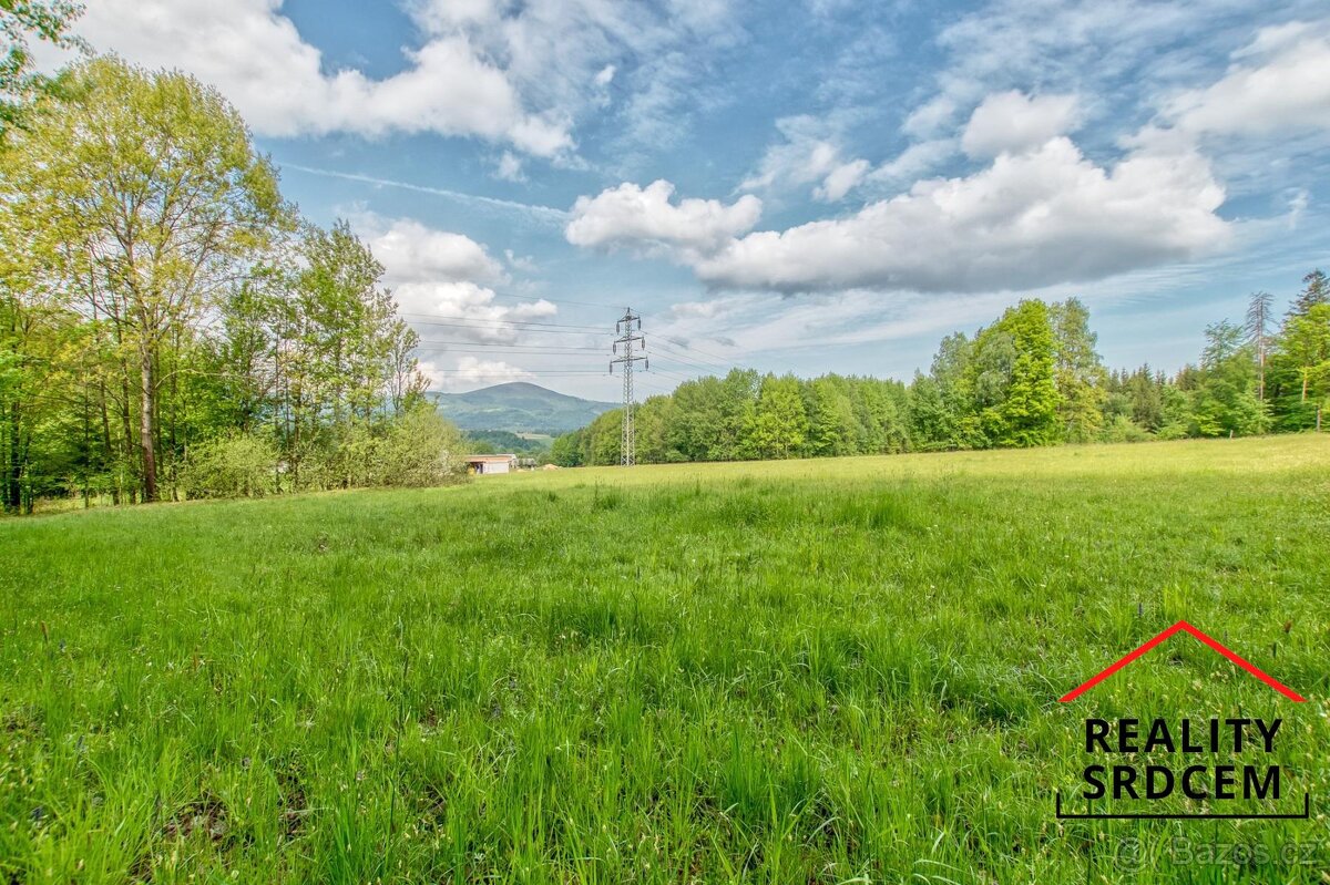 Prodej stavebního pozemku, 2961 m2, Návsí - 13