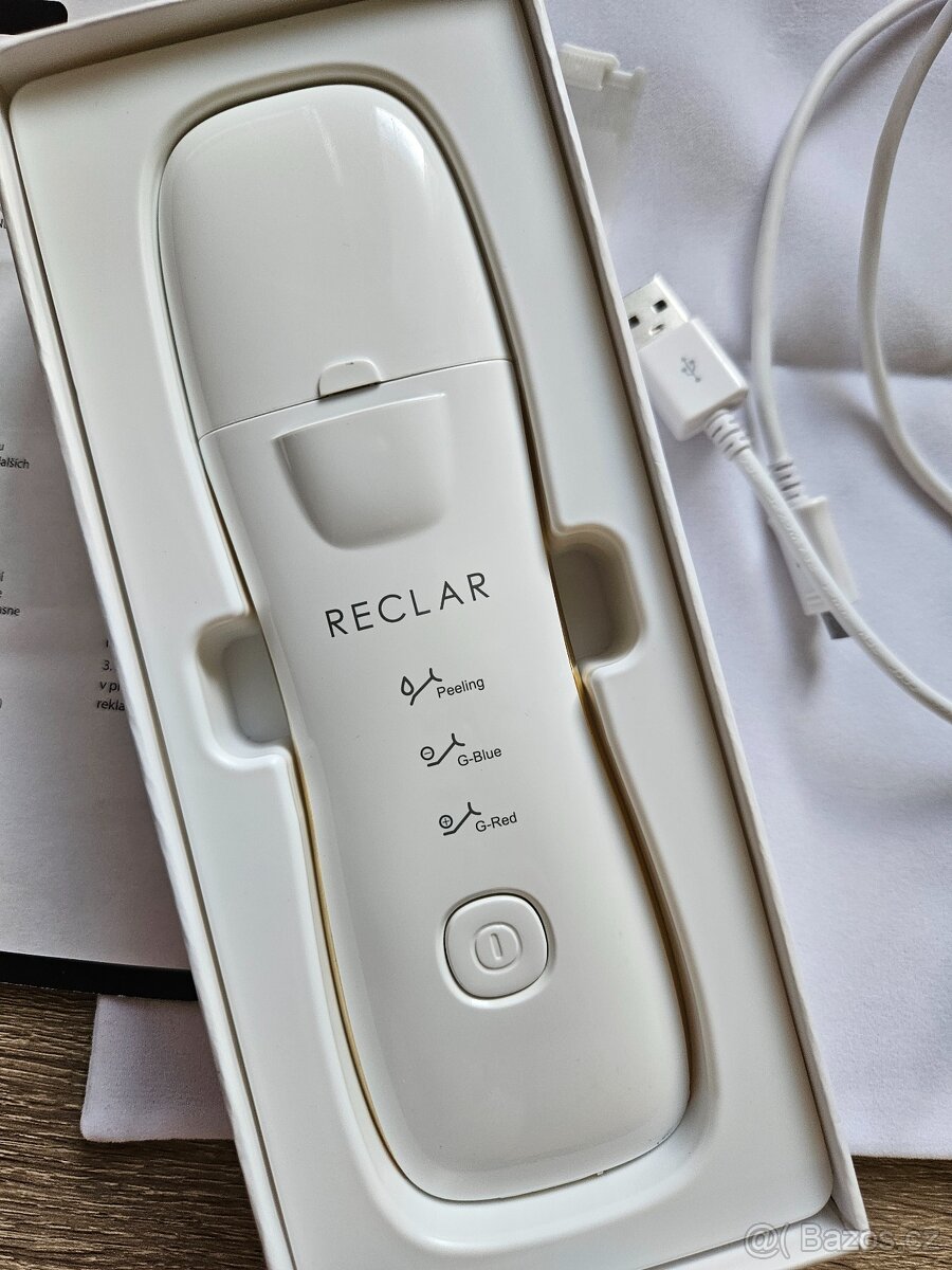 Reclar ultrazvuková špachtle, zlatá - 13