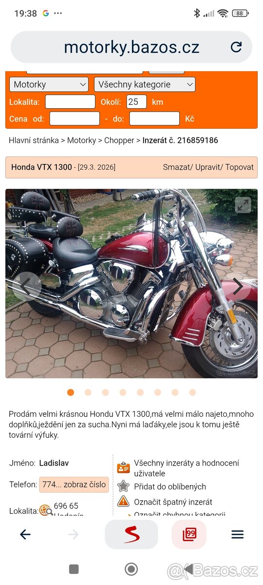 Honda VTX 1300 - 13