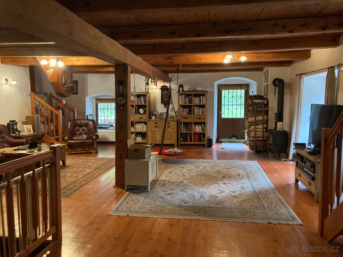 Půvabný mlýn s rybníky, lesy, pastvinami, 5 apartmanů - 13