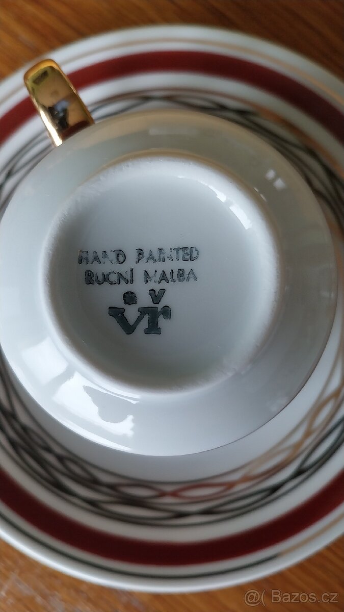 Československé hrnky, kompotové misky, šálky,džbán - 13