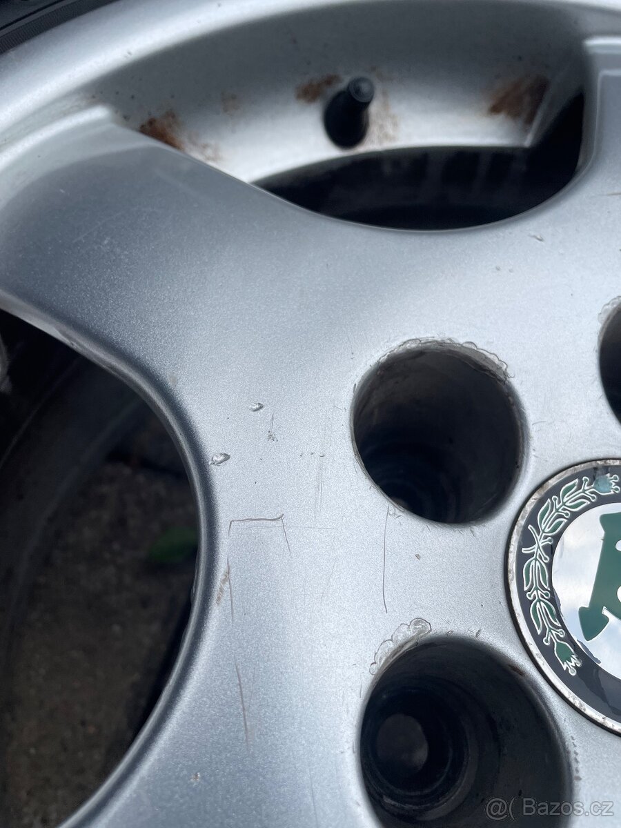 Alu kola R15 5x100 ET35 – Škoda Octavia I + pneu - 13
