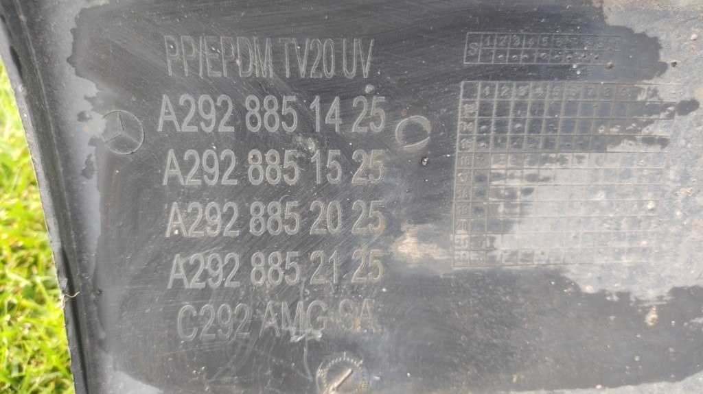 Mercedes GLE Coupe Kupe W292 292 C292 - Zadny naraznik - 13