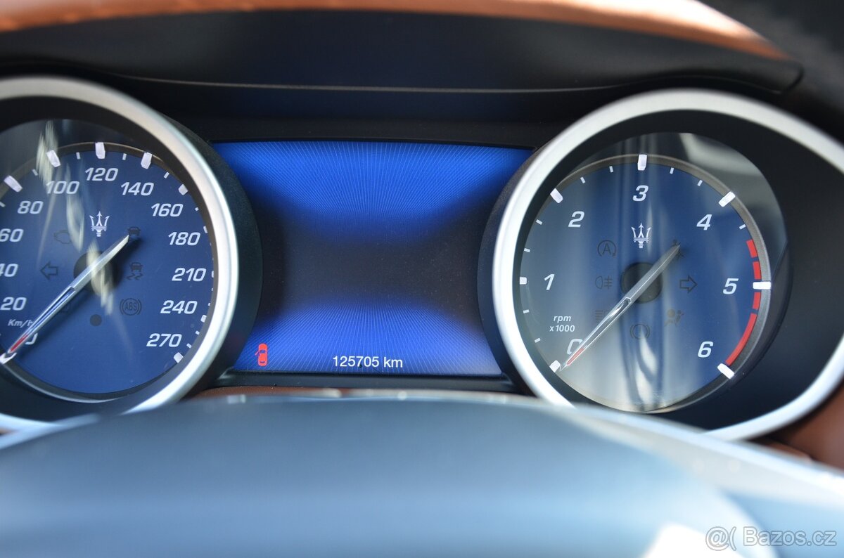 Maserati Ghibli V6 Diesel, Granlusso, ČR, servis - 13