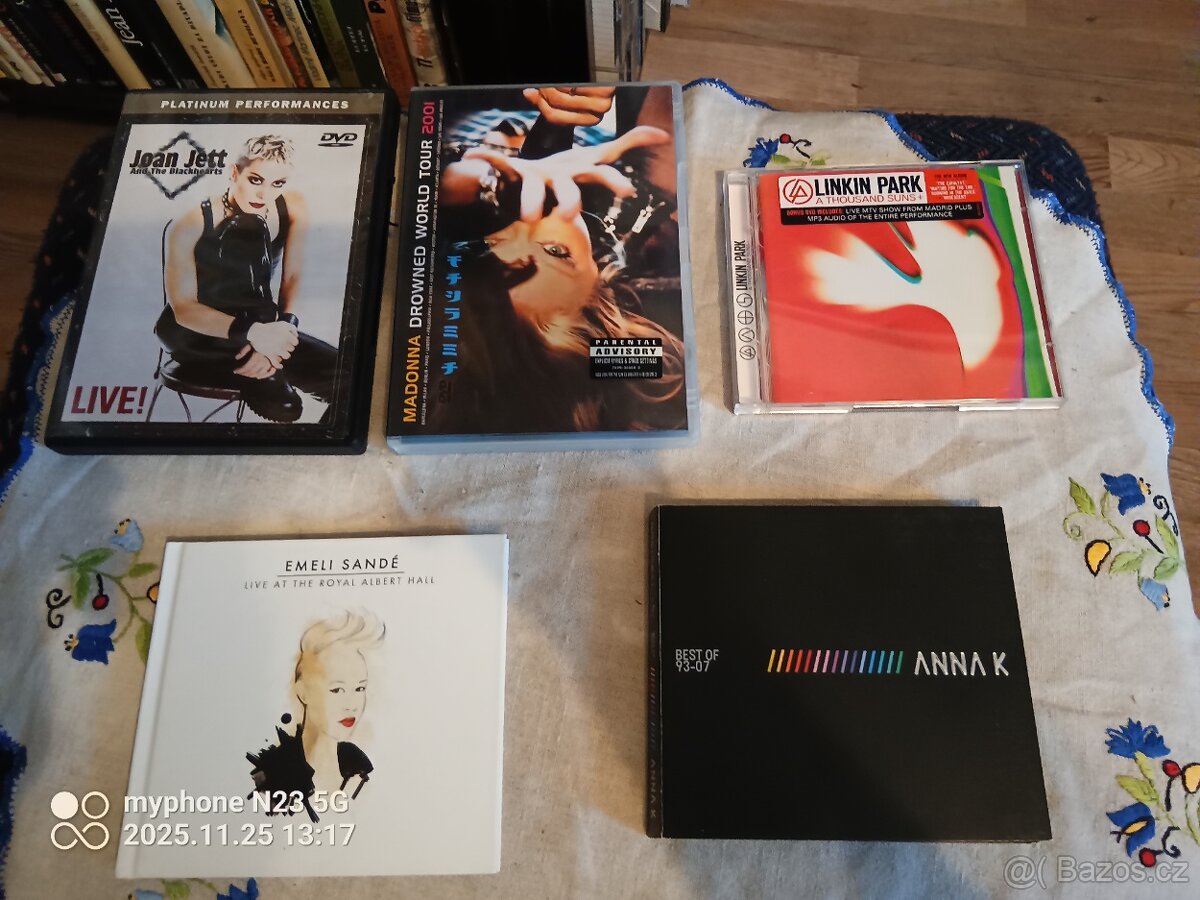 Hudební DVD blu-ray pop rock metal - 13