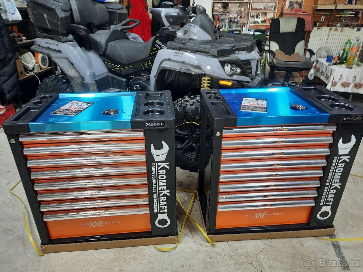 Dílenský vozík - 8 plných šuplíku - 13