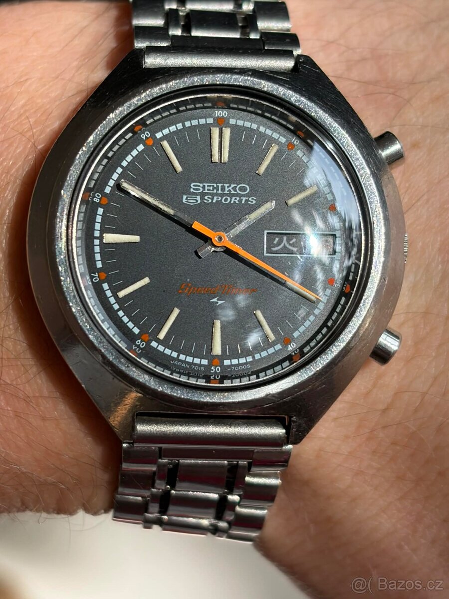 Seiko 5 Sports SpeedTimer – chronograf - 13