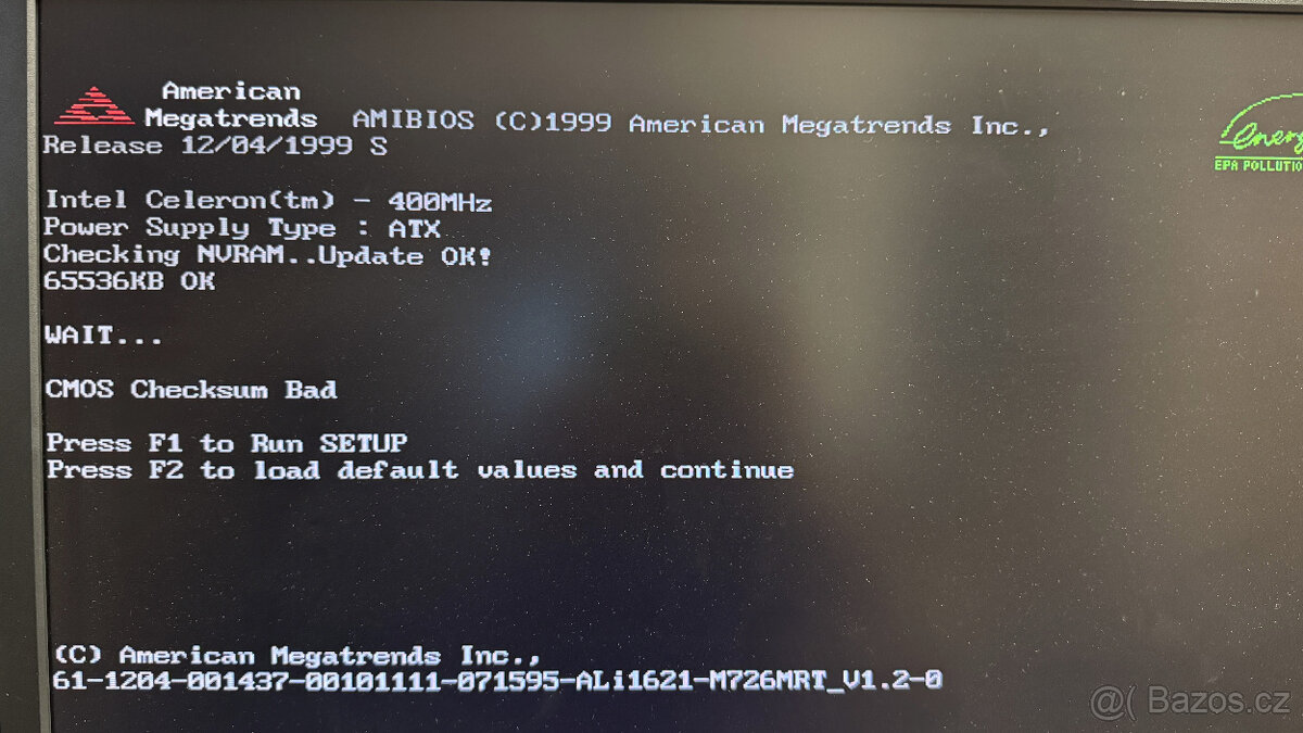 RETRO deska PCChips - M726MRT - Socket 370 a Slot 1 + - 13