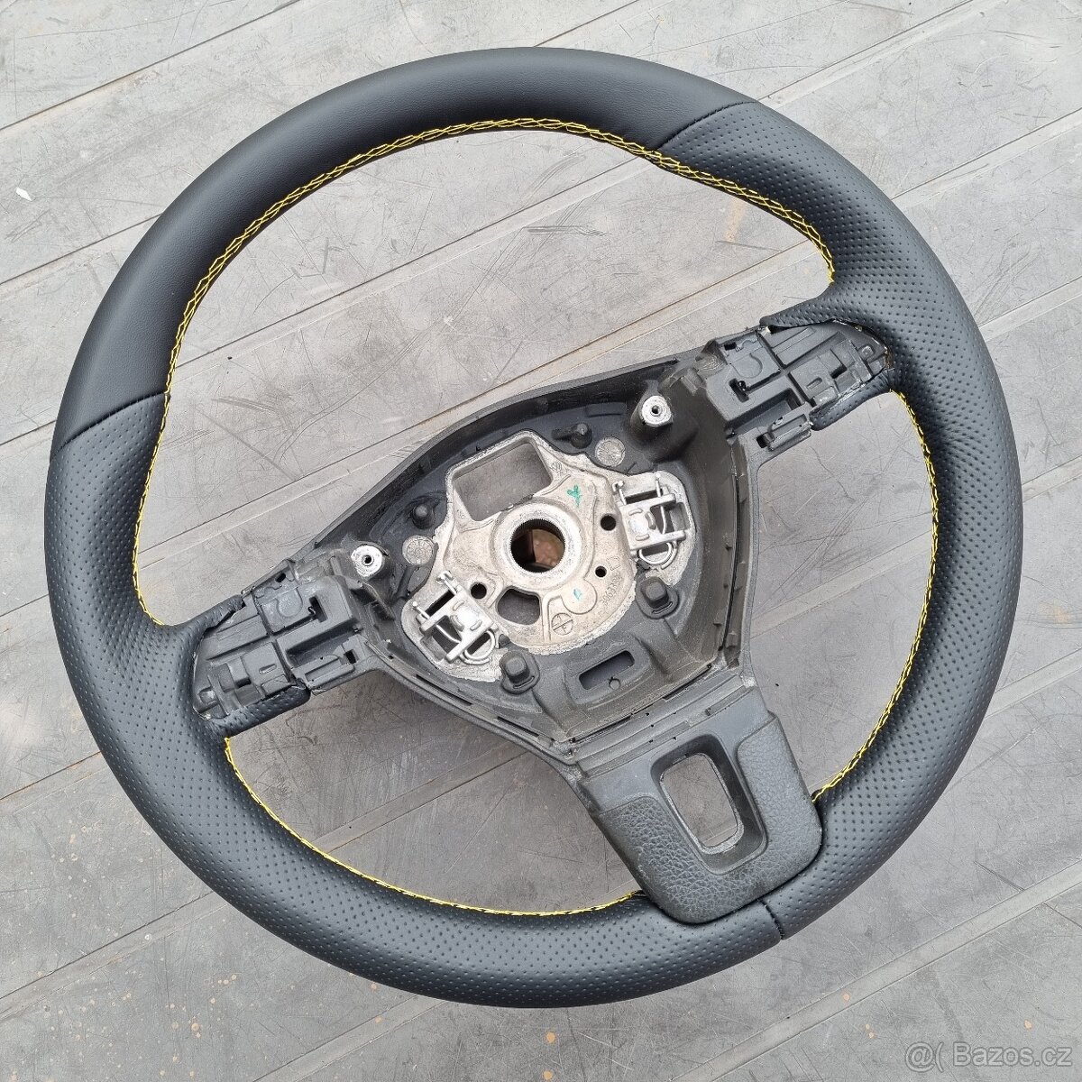 Vw T5 lift nový kožený volant - 13