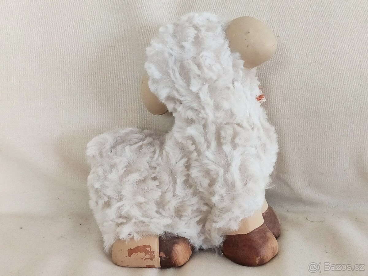 Plyšové sluníčko 2x, ovečka, kus 50,- - 13