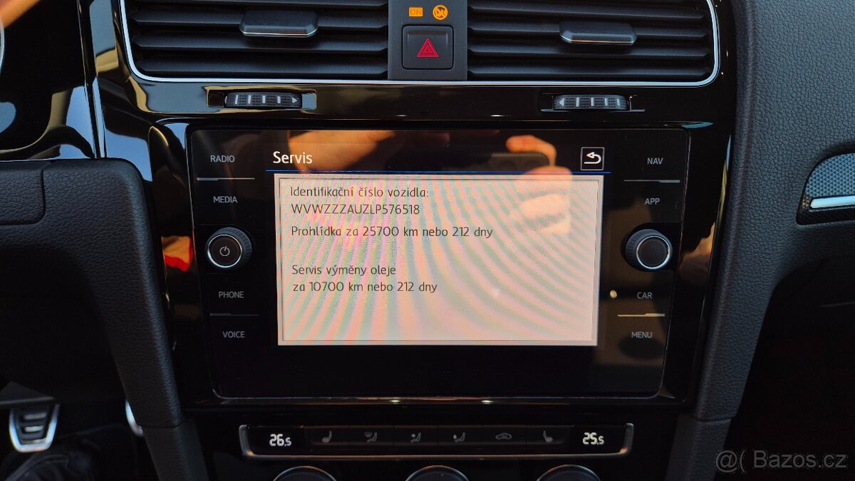 Golf VII 1,0 tsi 85kw, 2020, velmi pěkný - 13