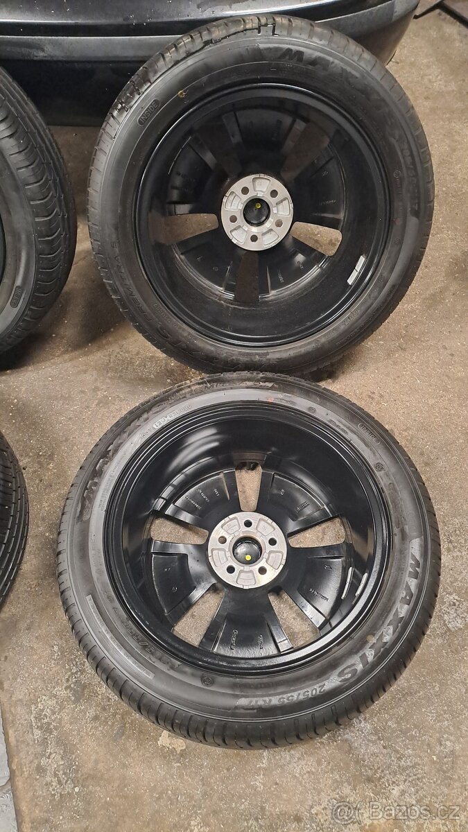 Alu kola 5x100 205/55 r17 original VW - 13