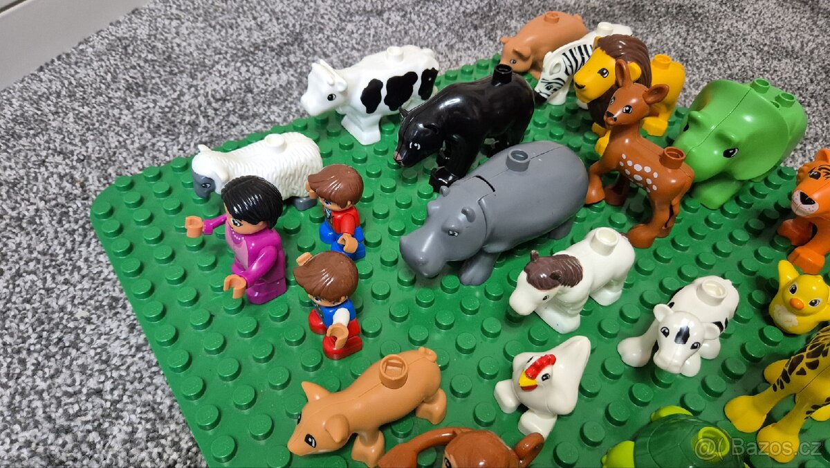 Lego Duplo - zvířata+deska - 13
