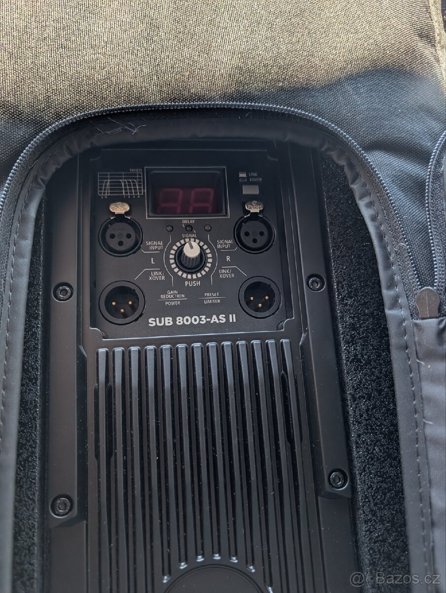 RCF SUB 8003-AS II + obal, kolečka - 13