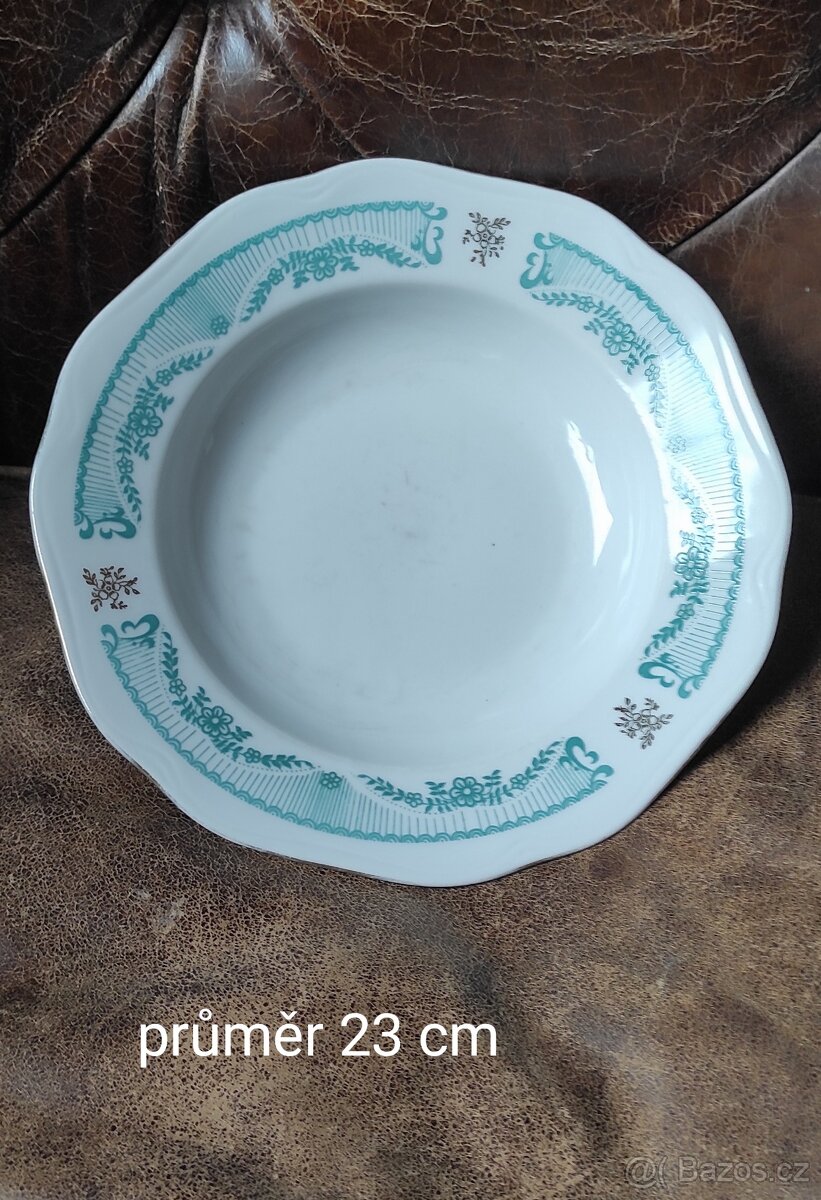 Retro porcelánové talíře - 13