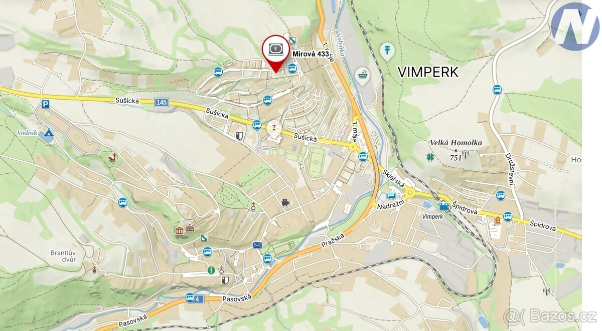 Prodej bytu 1+kk+lodžie, Mírová, Vimperk - 13