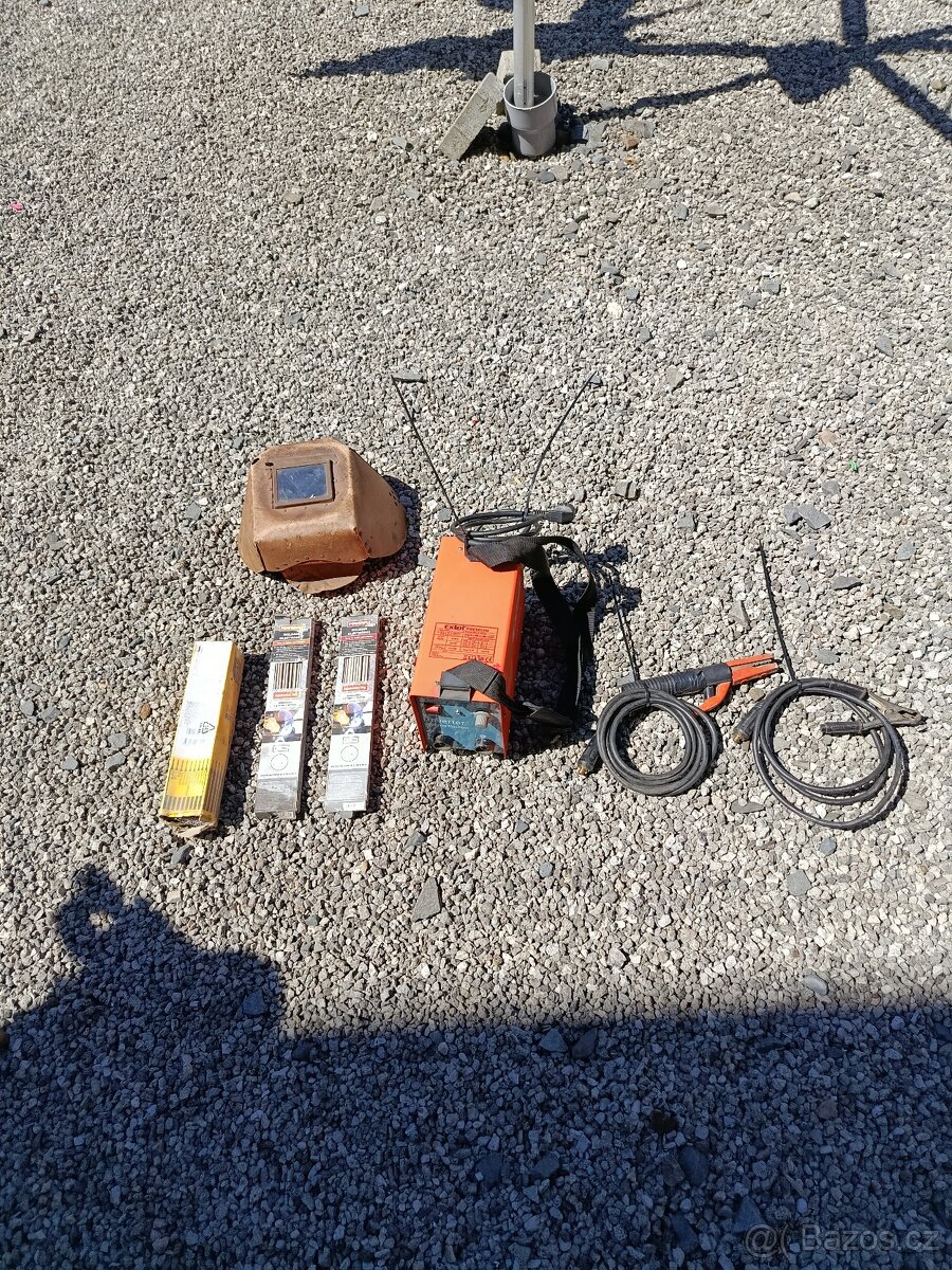 svařovací set – Extol Premium 85A + elektrody + kukla - 13