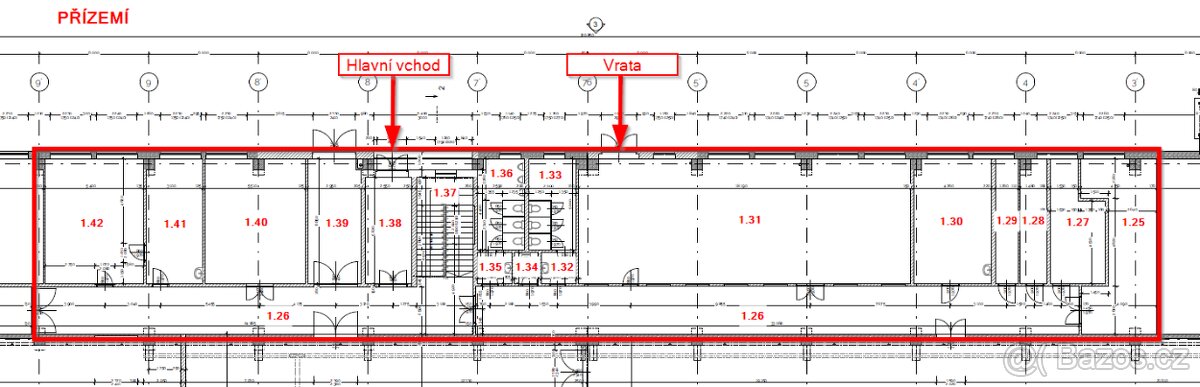 Kancelářské a skladovací prostory se zázemím - 13