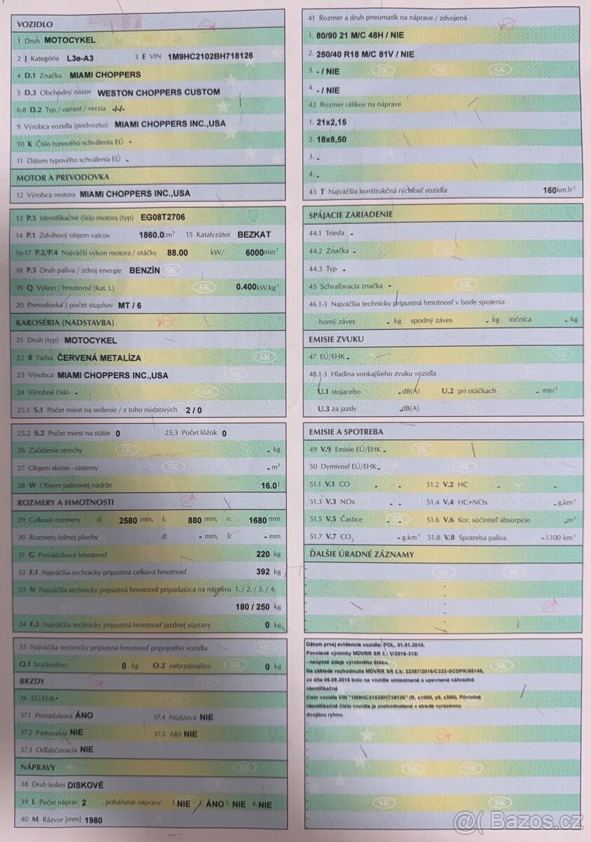 Prodám chopper - 13