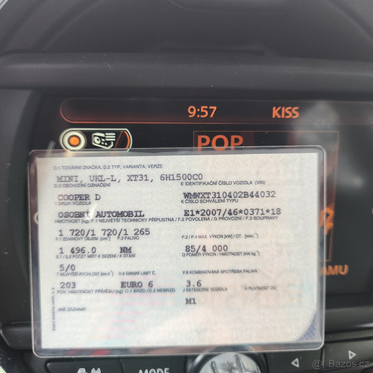 MINI COOPER F55 ROK 2015 NAFTA TOP STAV - 13