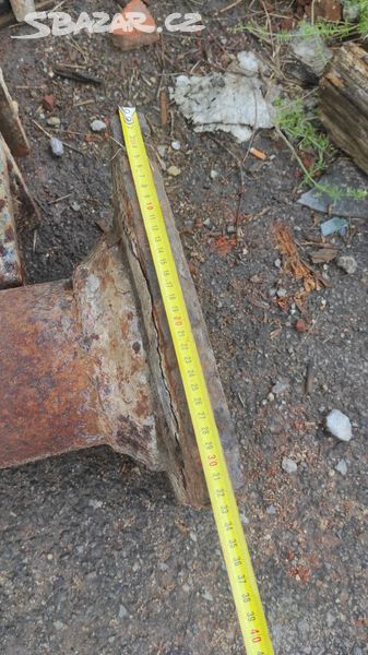 Staré železné sloupy, litinové sloupy, sloup, 5 ks - 13