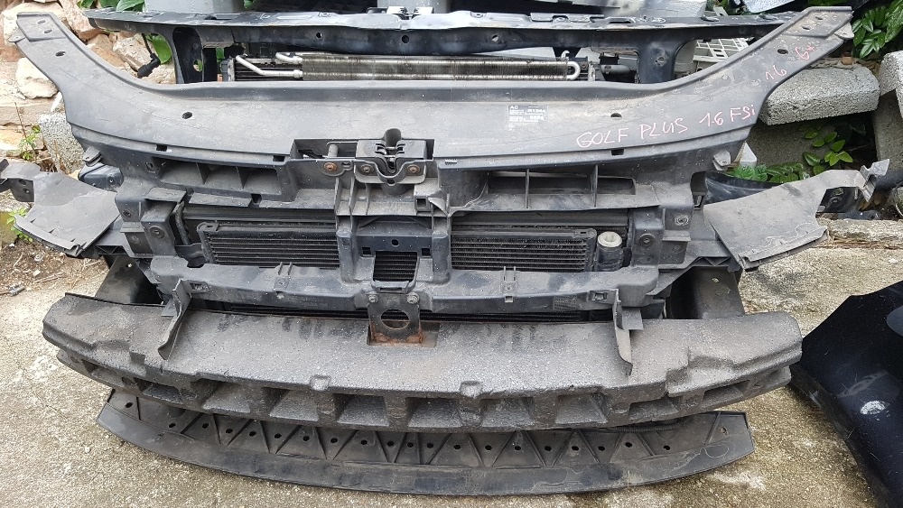 vw golf plus st. i fac 2x kapota LC9Z a X,blatník pravý bílý - 13