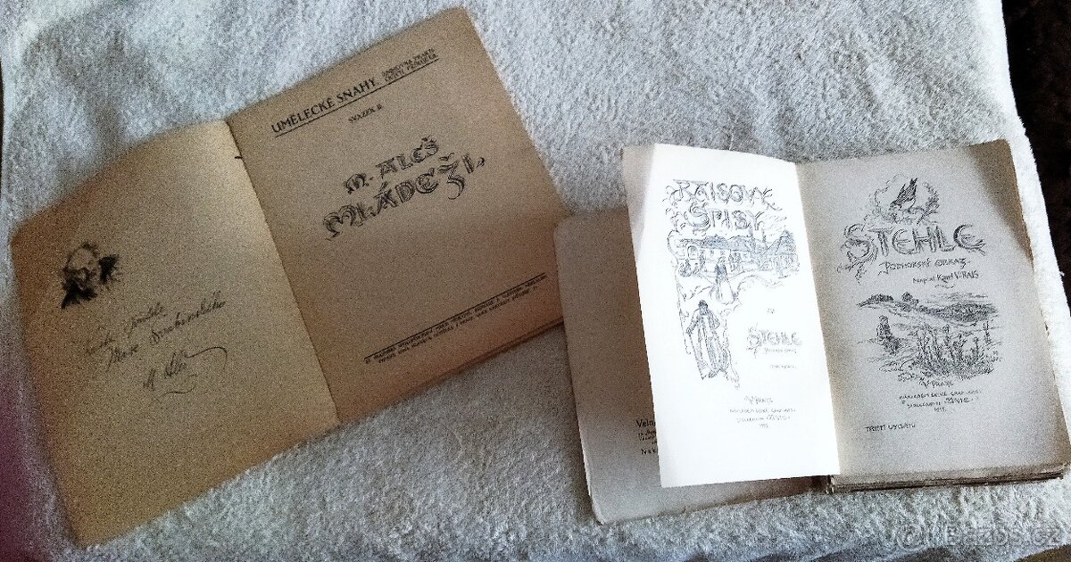 různé staré knížky - 13