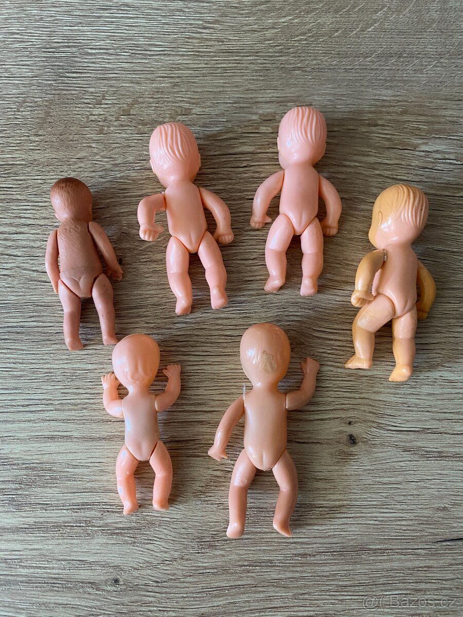 hračky staré hračky panenky miminko malé hračky retro - 13