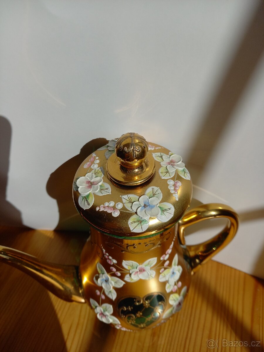 Novoborské sklo zelené - 13