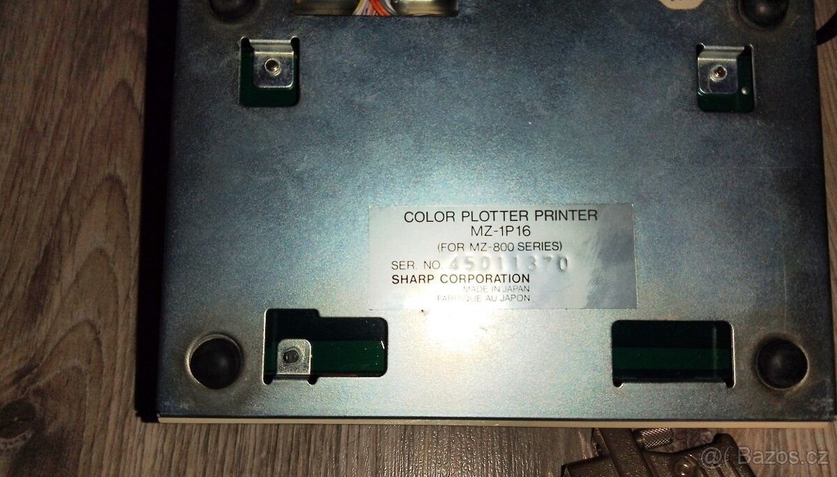 Nabízím počítač Sharp MZ-811 + plotter MZ-1P16 - 13