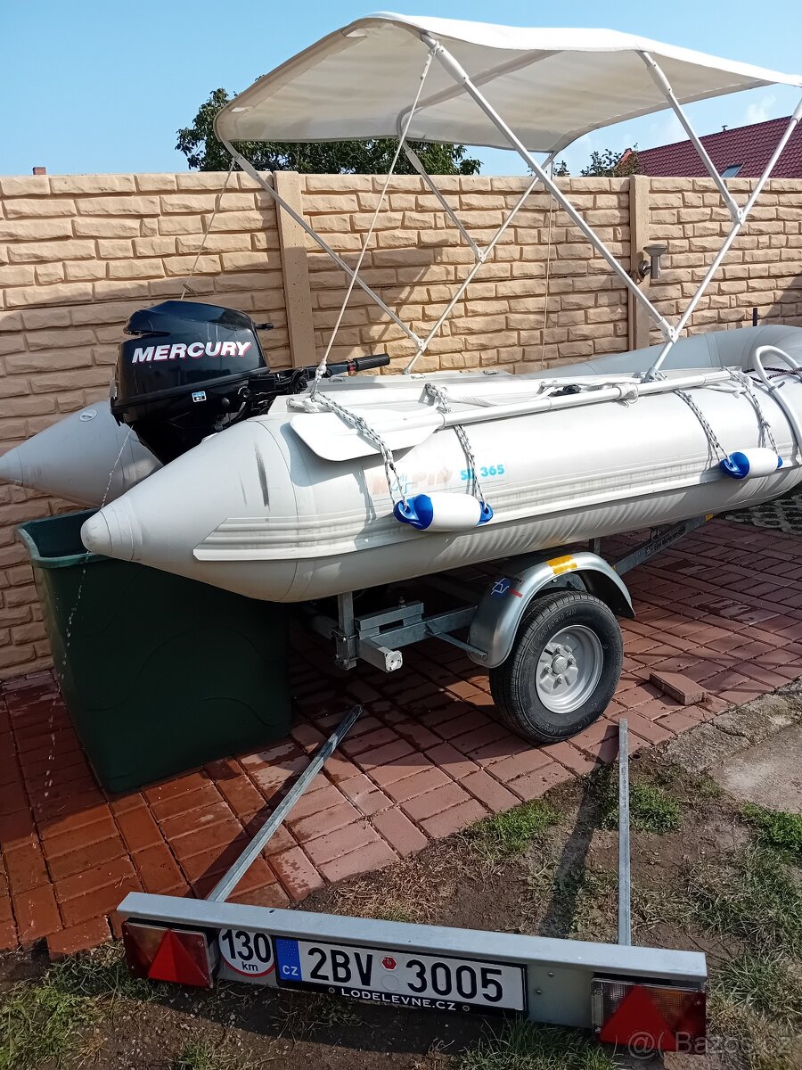 Prodám gumový člun - 13