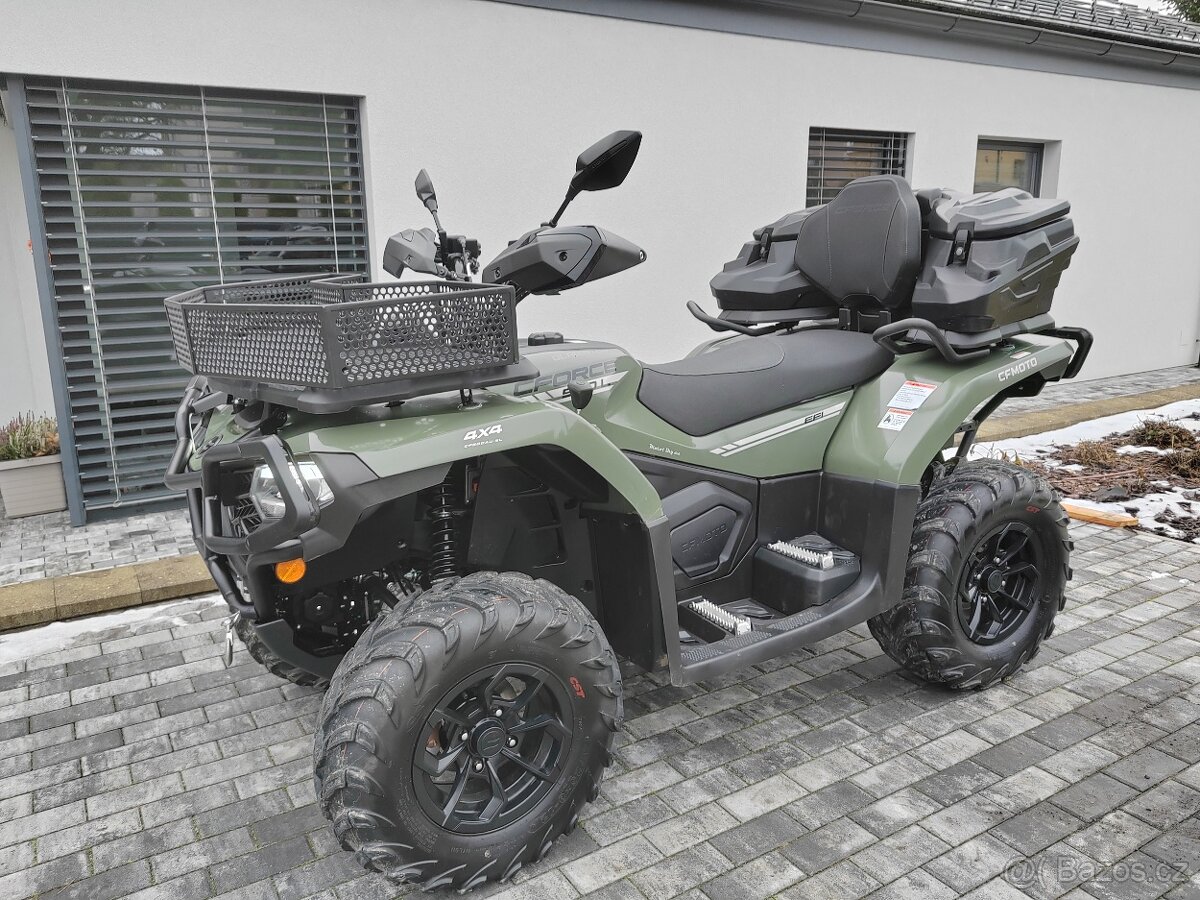 cfmoto x520 gladiátor bílá spz - 13