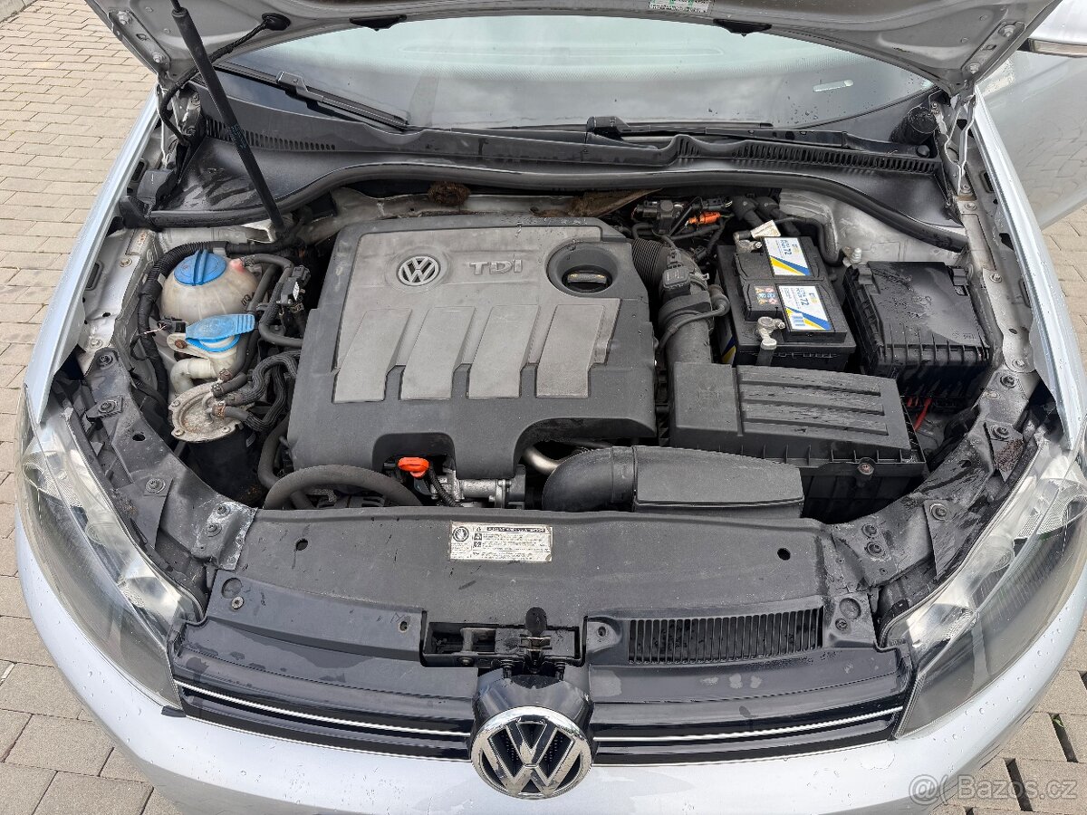 VW Golf 6 1,6TDi 77kW, kombi, NOVÁ STK - 13