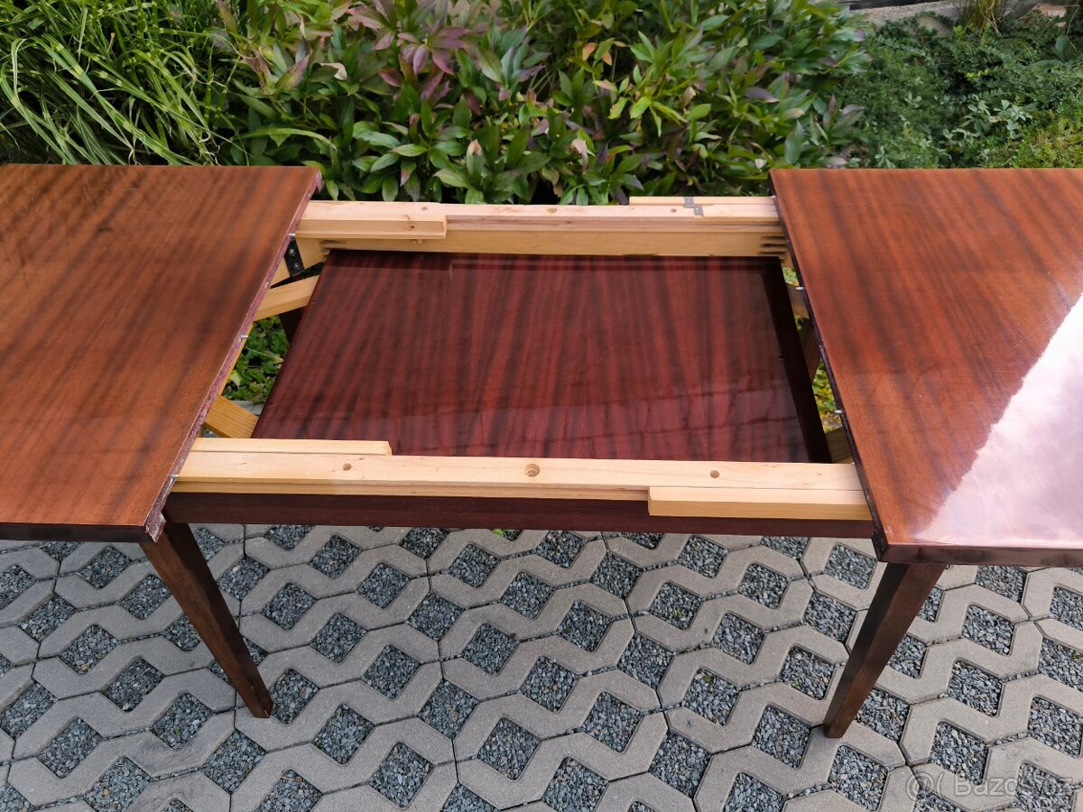 Retro jídelní rozkládací stůl Jitona - 70. léta - 13