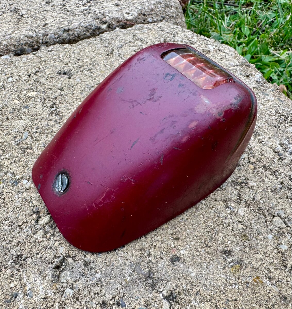 Jawa ČZ kývačka, půllitr, Velorex - zadní světla - 13