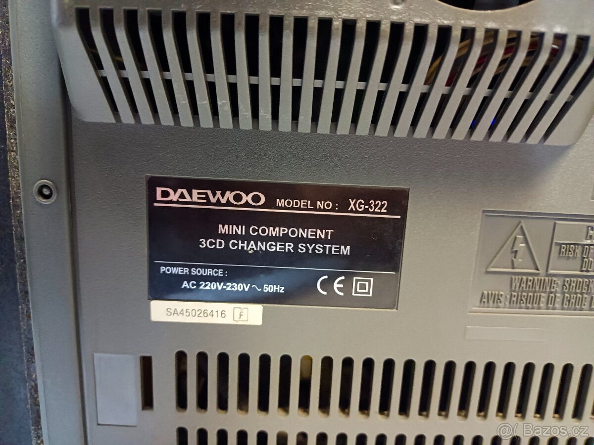 DAEWOO věž XG-322 - 13