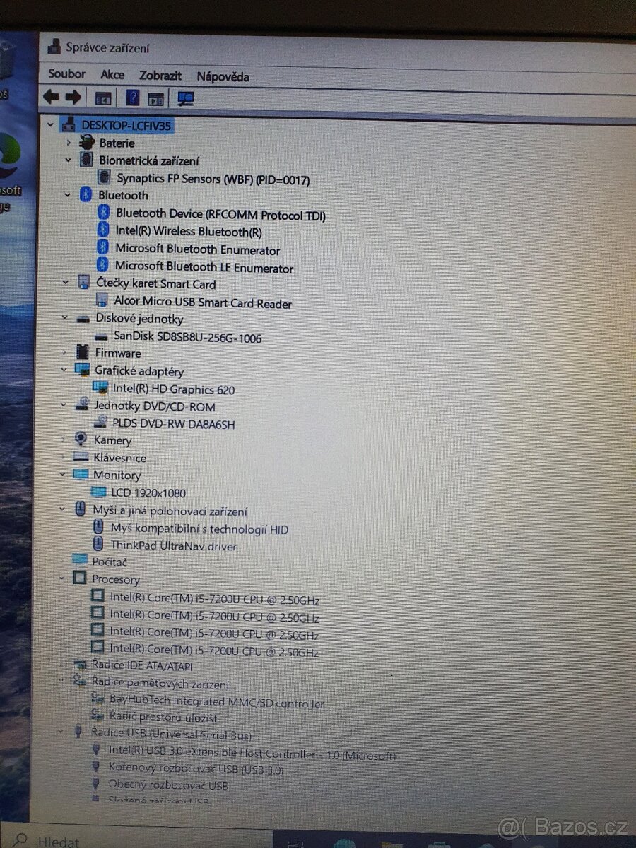 Prodám Lenovo ThinkPad L570 - 13