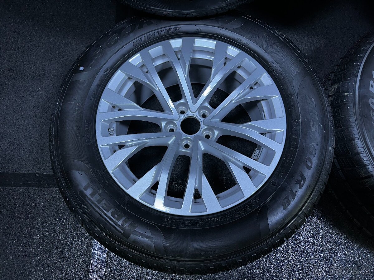 VW Touareg 3 Zimni kola 255/60 R18 Pirelli Scorpion - 13