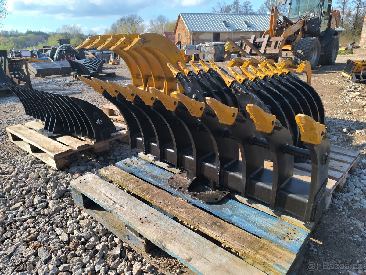 Hrábě na bagry 3-15t - 13