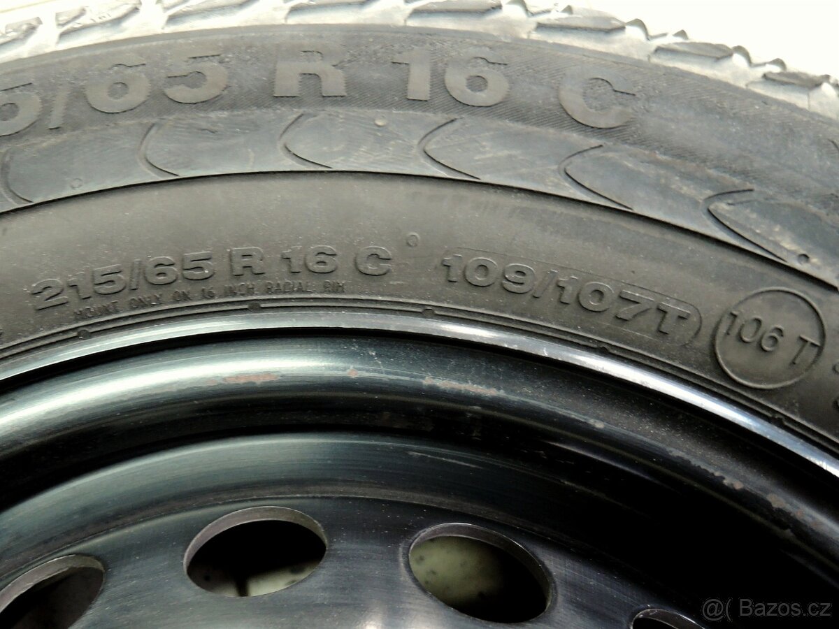 6,5x16 ET60 ocelový disk Ford Transit Custom až 4 ks - 13