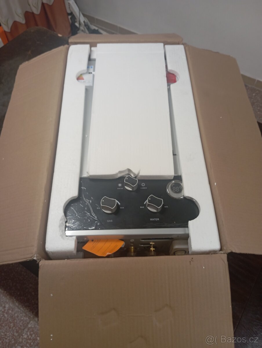 Karma na ohřev vody, plynový průtokový ohřívač vody - 13