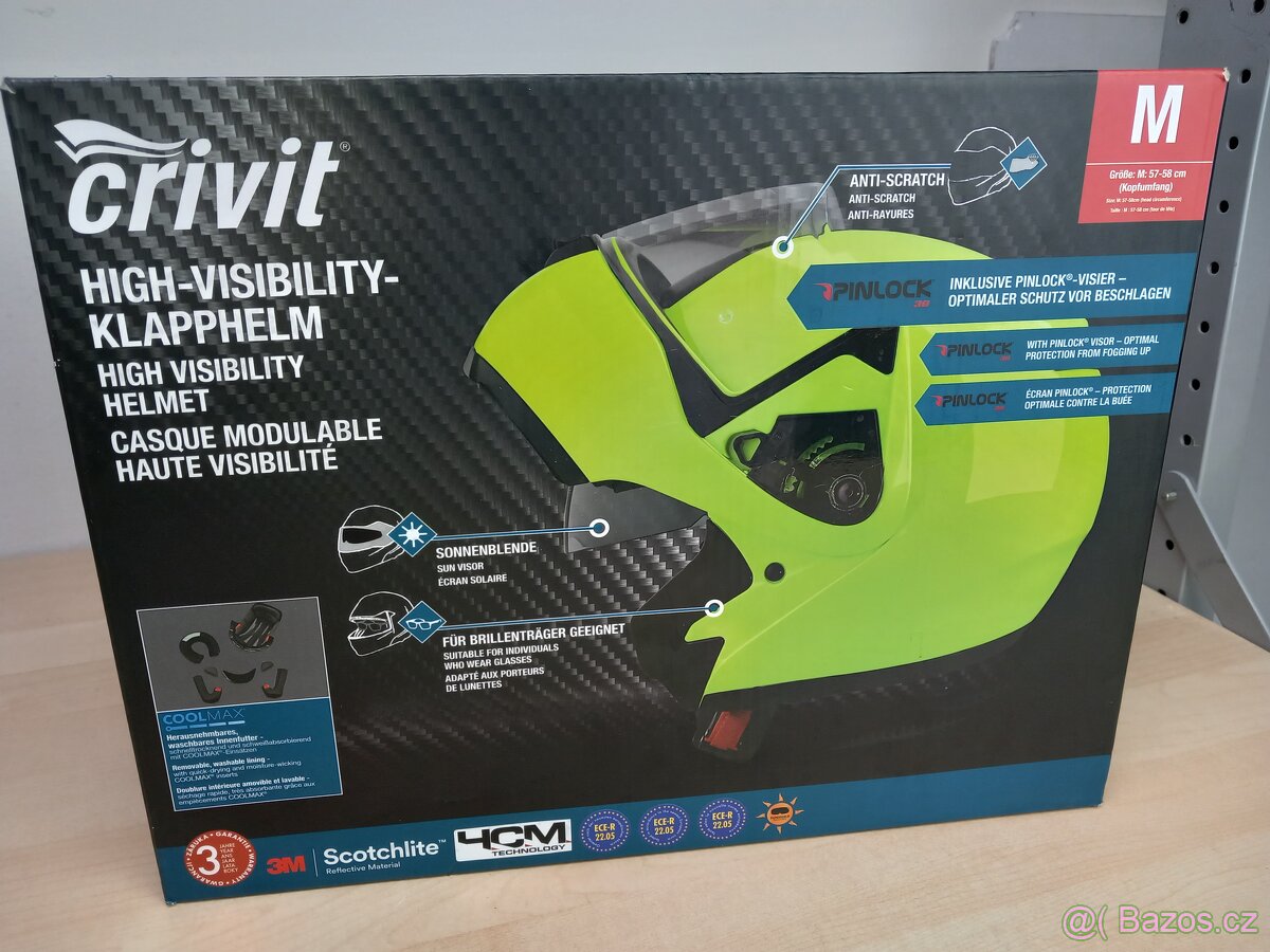 Výklopná helma High Visibility - 13