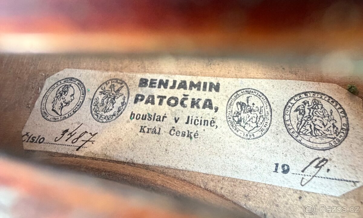 Housle Benjamin Patočka - 13