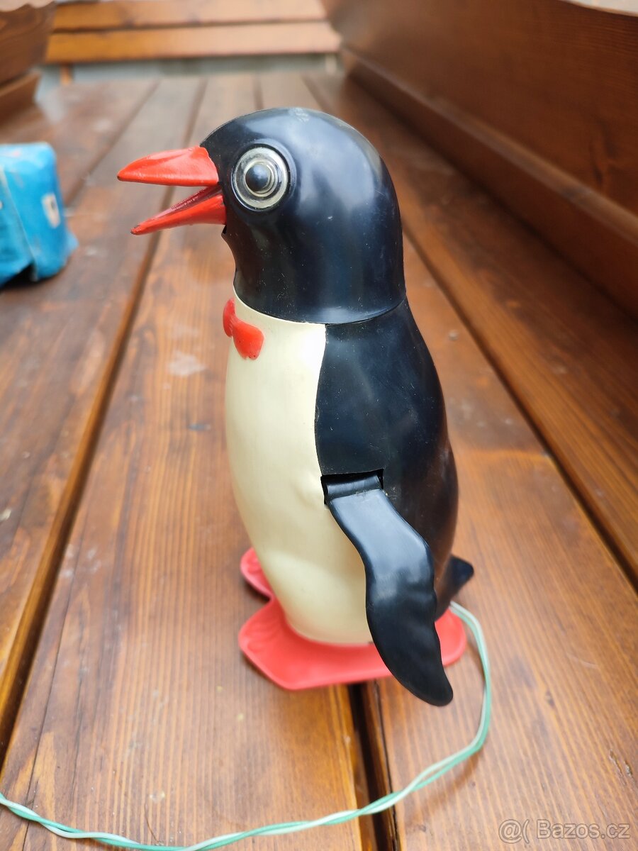 Retro hračka tučňáka - 13