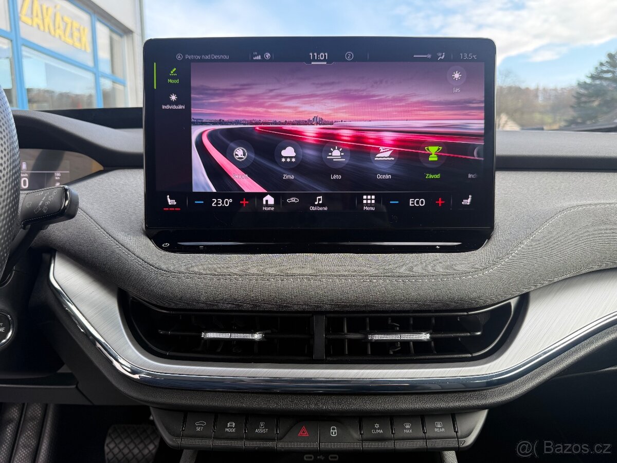 Škoda ENYAQ iV80 HEAD-UP KAMERA TAŽNÉ ACC 2022 SoH 91,8% - 13