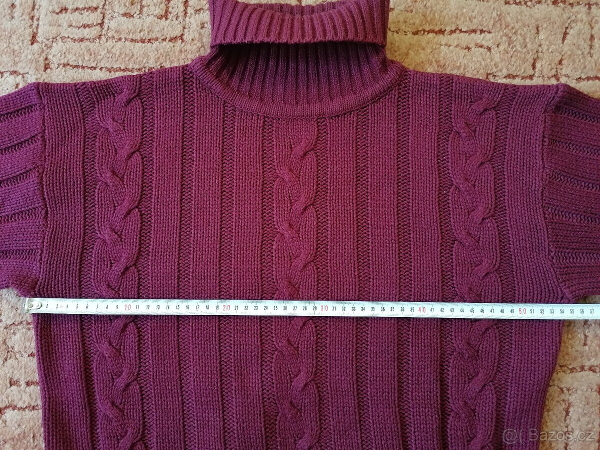 4x dámský dlouhý svetr - 13