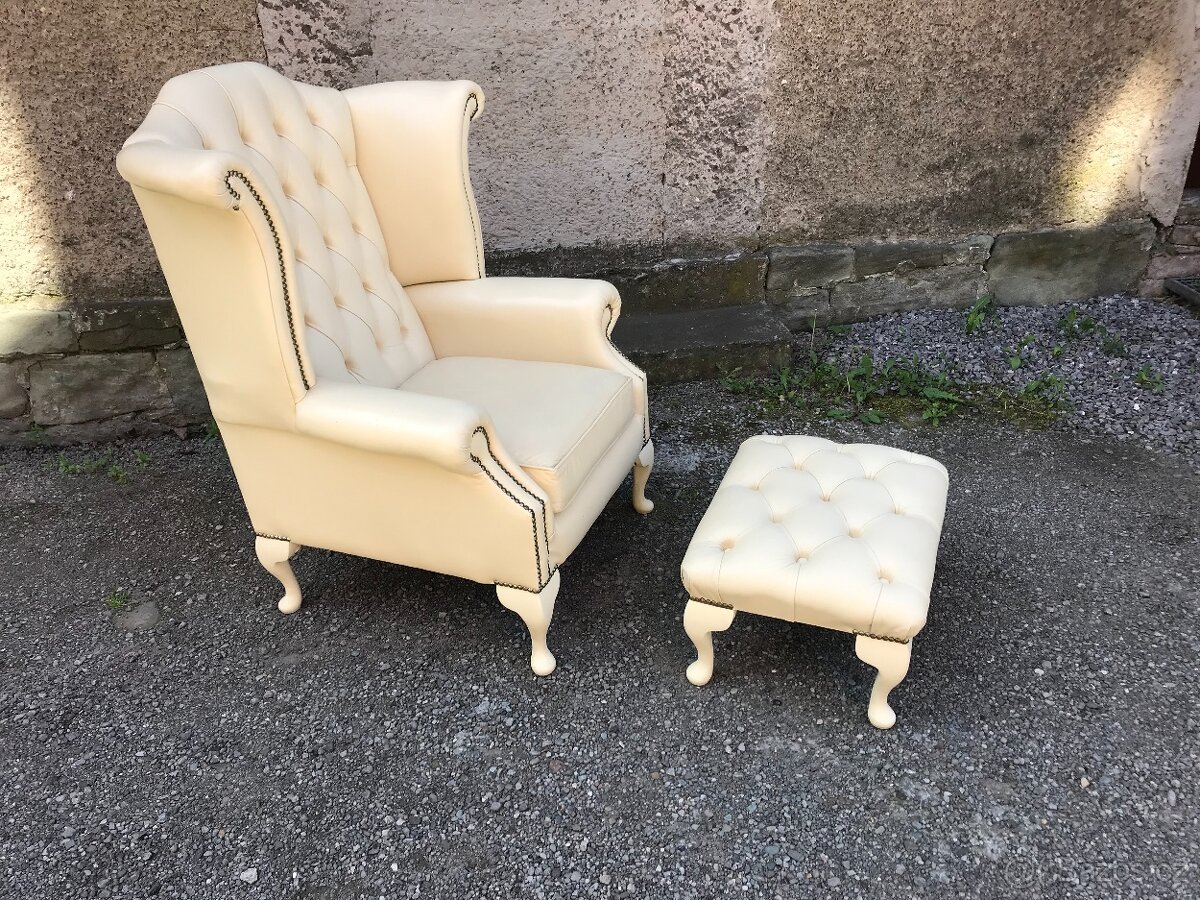 Chesterfield Anglický Originál Top stav - 13