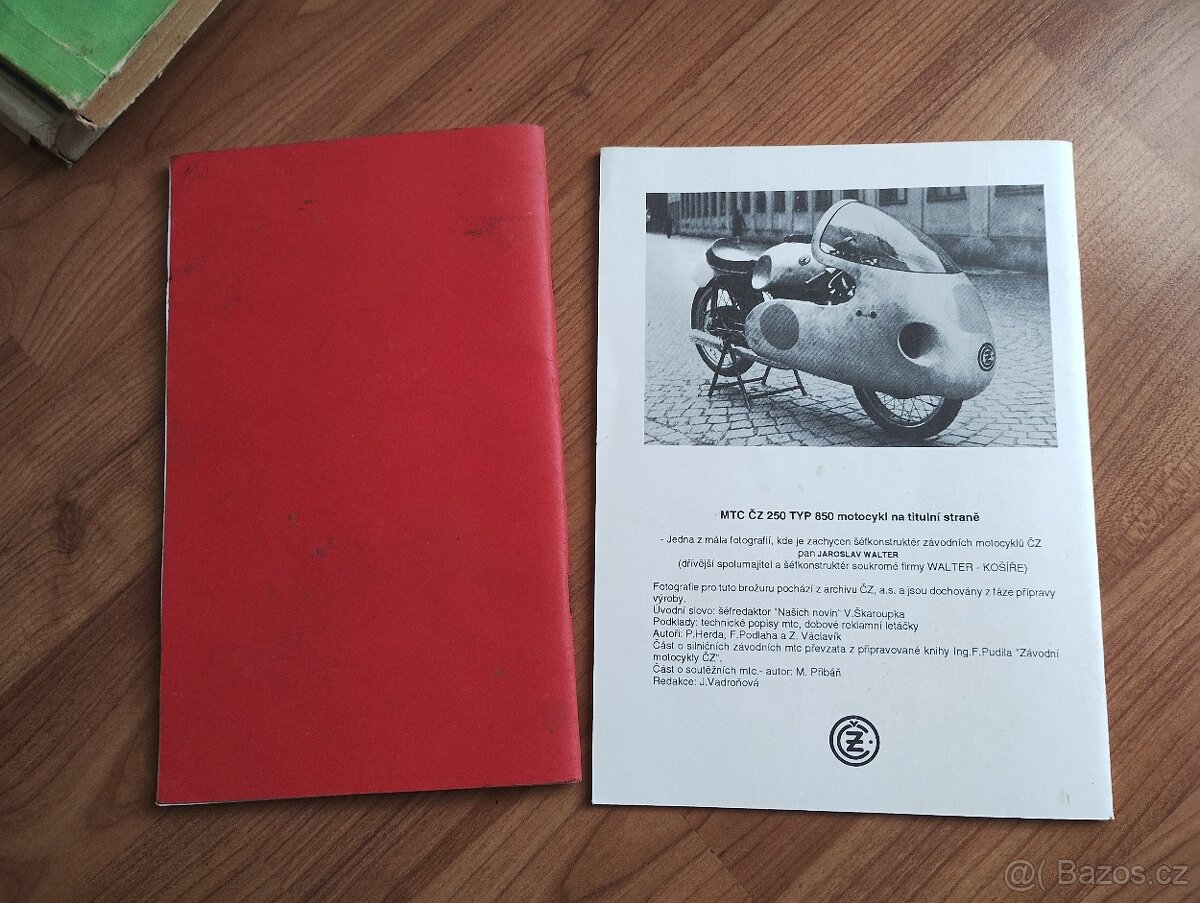 Brožury na jawa ČZ Dněpr M72, MB 750 a ŠKODA atd - 13