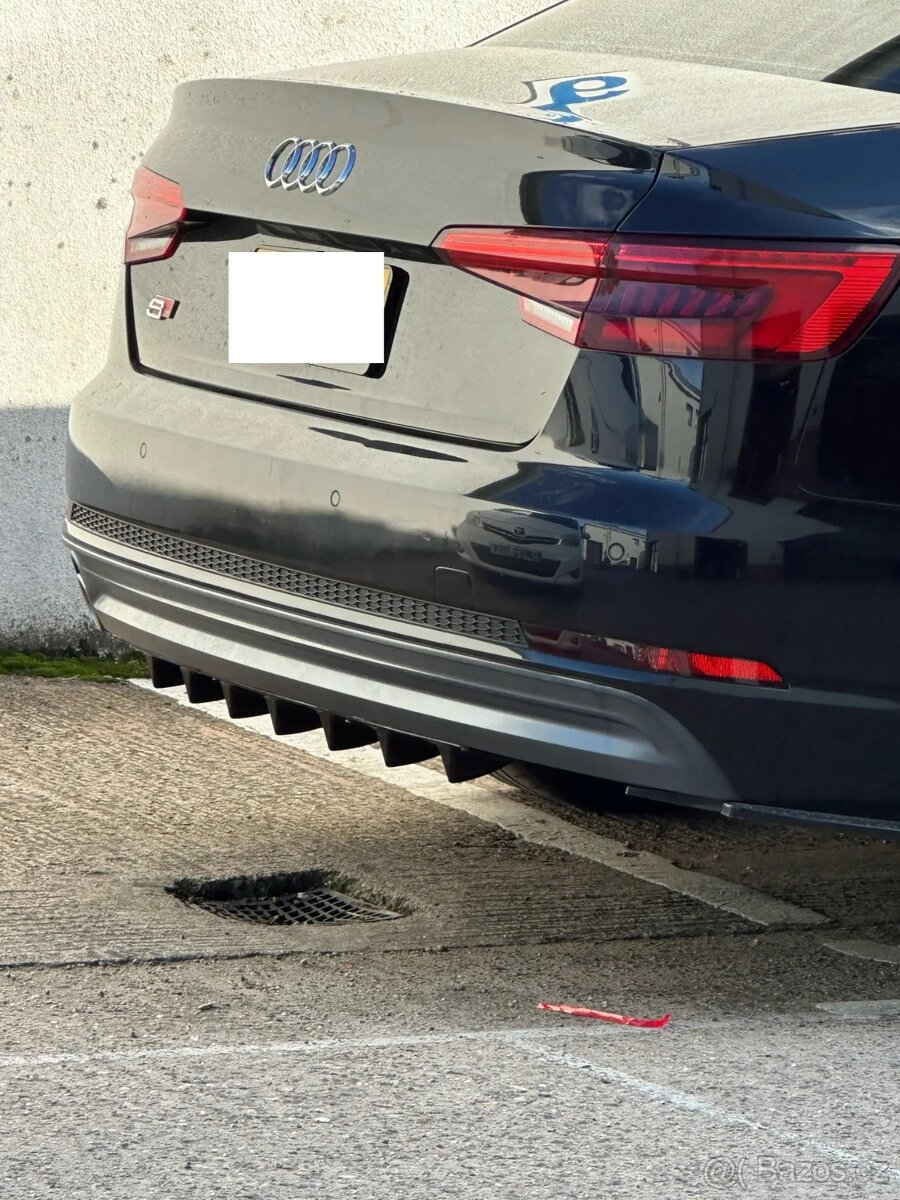 Spojler zadného nárazníka difúzorové plutvy žralocie plutvy - 13