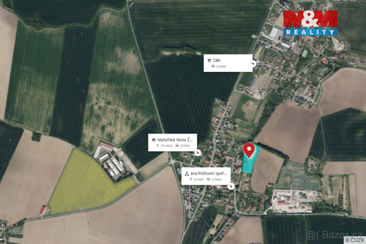 Prodej pozemku k bydlení, 15065 m², Čepí - 13